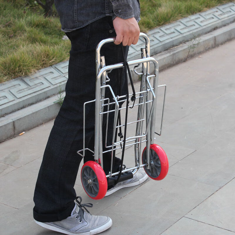 行李架手推车大号折叠手拉车小拖车便携拉杆车行李车买菜购物车拖水拉