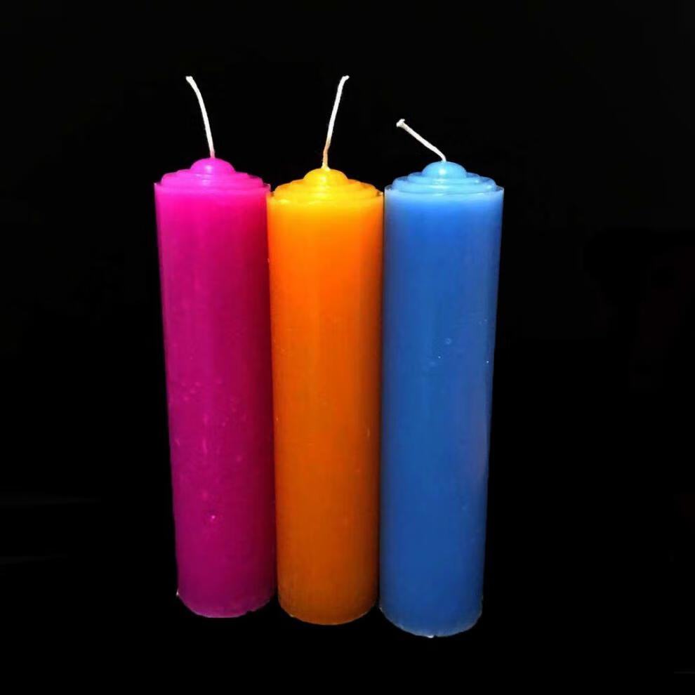 80小时粗蜡烛紫色 2根【图片 价格 品牌 报价】-京东