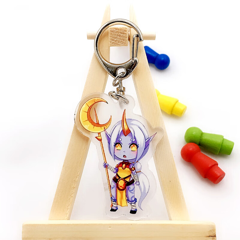 周边挂件lol挂饰摆件动漫创意新年礼物 浅灰色 164黄鸡-阿兹尔【图片