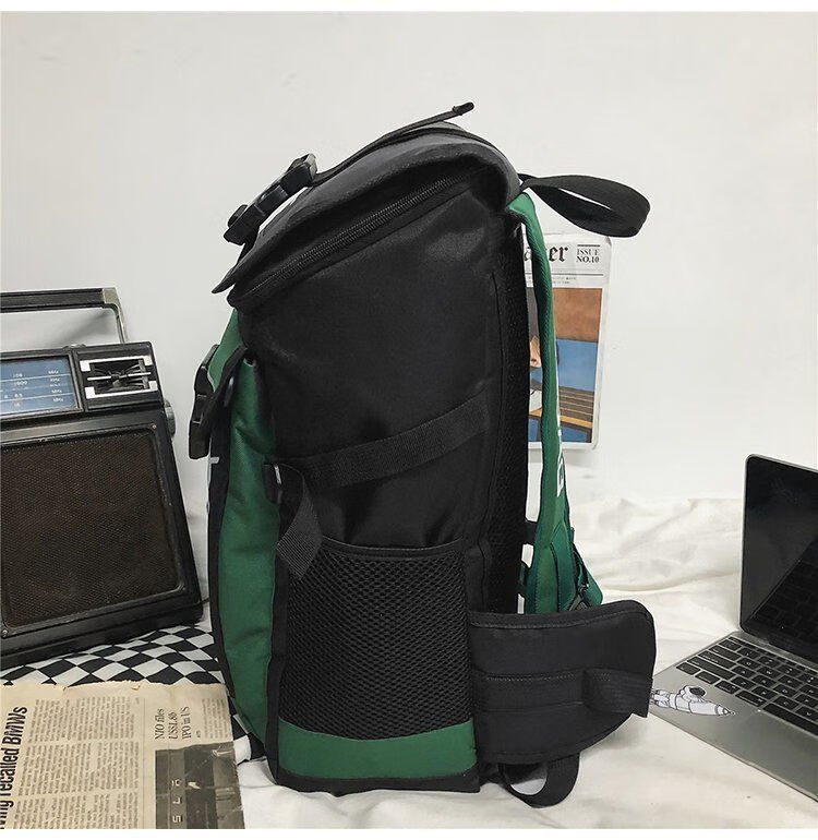 高中生书包男生超大容量潮流韩版初中生双肩包高中学生霸气百搭背包