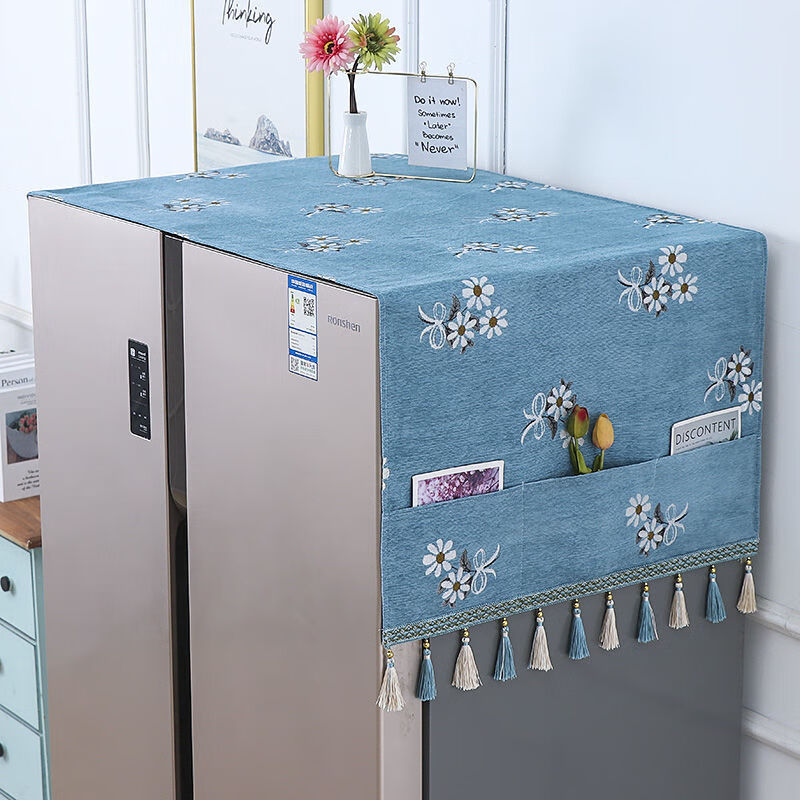 冰箱布罩防尘冰箱防尘罩防尘布盖布保护罩微波炉洗衣机双开门单开门