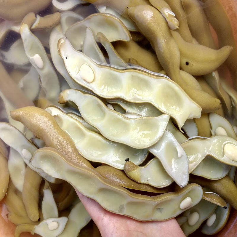 梅州客家特色小菜农家狗爪豆胡老豆老虎豆虎老豆龙爪豆真空包装虎老豆