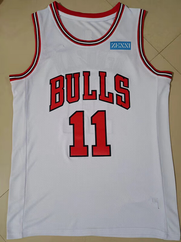 nba球服公牛bulls德罗赞鲍尔罗斯活塞坎宁安球衣刺绣透气篮球德罗赞