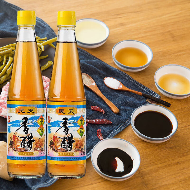 民天香醋福州香醋415ml瓶粮酿造食用米醋风味调品福建特产民天香醋1瓶