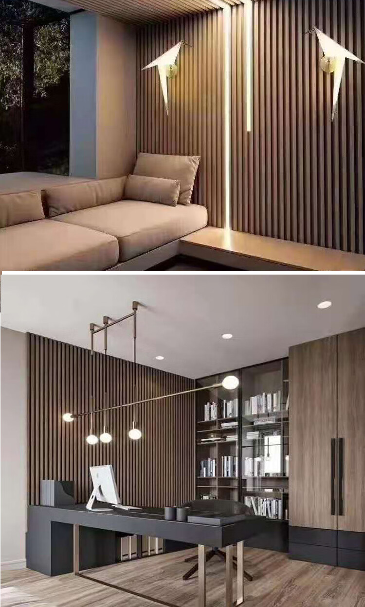 木饰面墙板实木网红格栅板实木格栅电视背景墙网红格