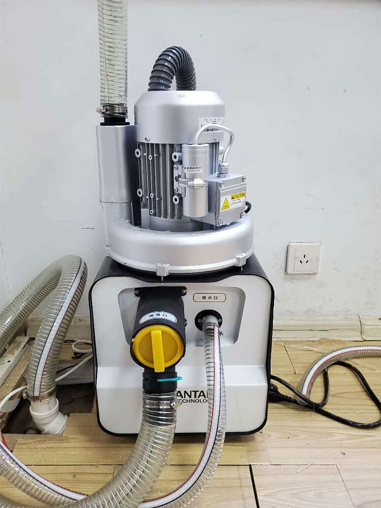 牙科安达负压抽吸口腔抽吸机电动牙椅安答移动负压机吸引器 移动式