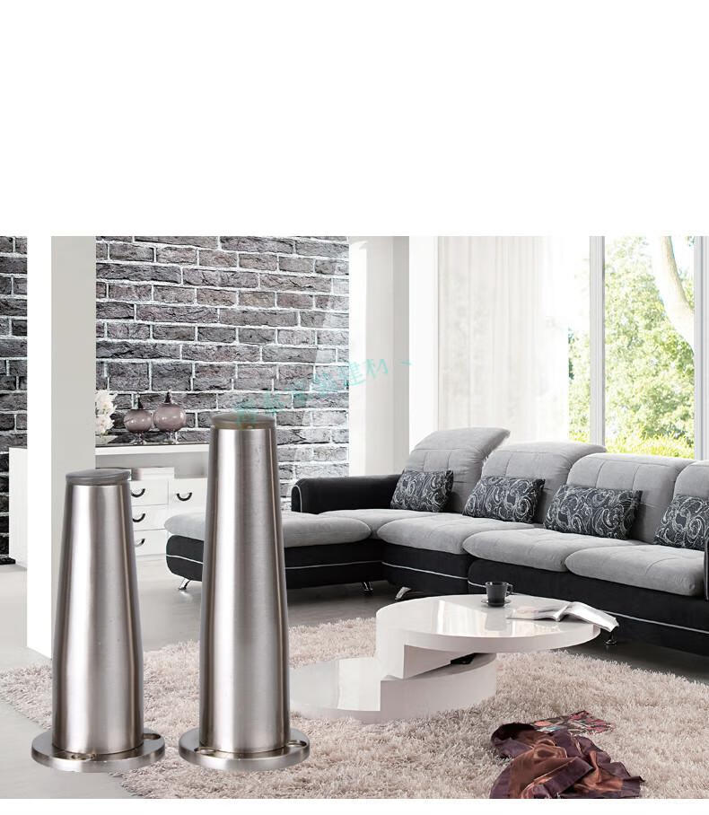 定制柜脚地脚可调节电视柜支撑脚橱柜腿不锈钢调整脚茶几浴室厨房家具