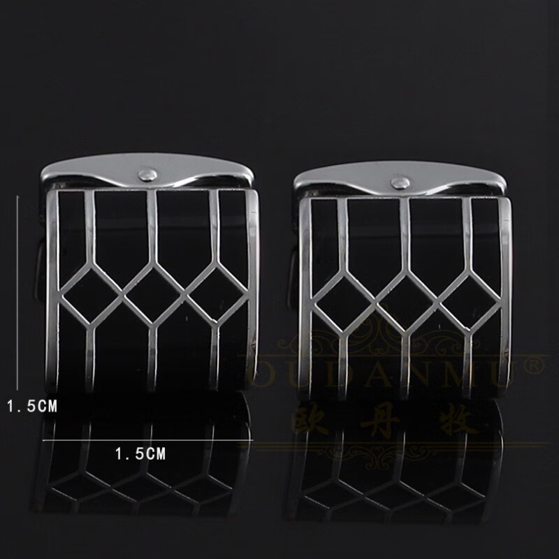 欧丹牧品牌袖扣男高端法式衬衫西装钉正装商务时尚潮流简约生日礼物