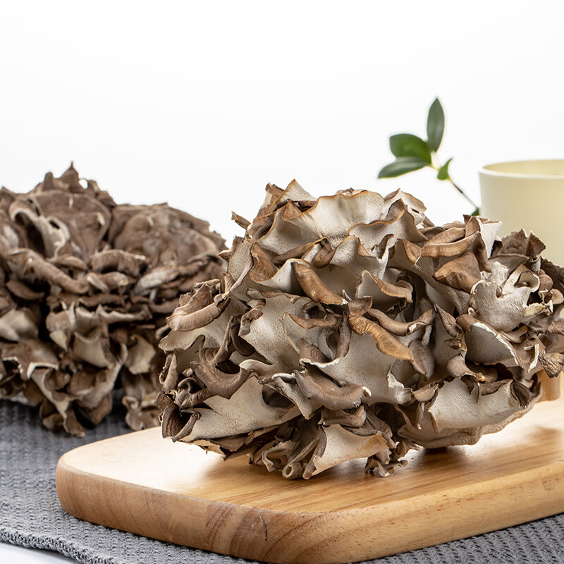 同仁堂庆元灰树花干货无泥沙灰树菇舞茸茶菊花菌500g栗蘑新鲜灰树花
