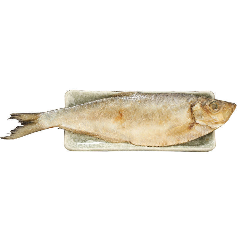 老宁波三刨咸力鱼梅香咸鱼咸鱼干腌制臭香力鱼咸鳓鱼白鳞鱼咸香鱼300g