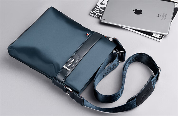 啄木鸟tucano尼龙男包牛津纺单肩包商务休闲斜挎包韩版男士包包帆布