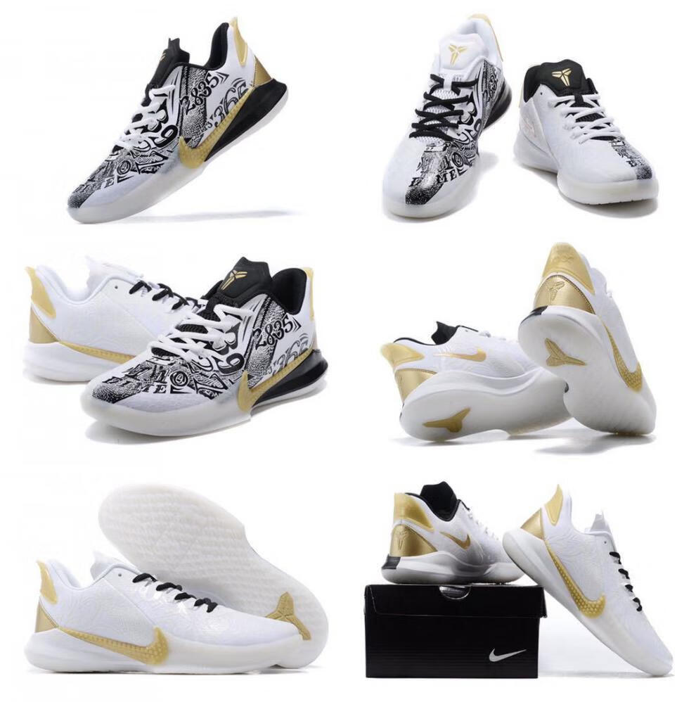 mambafuryep曼巴6代篮球鞋气垫减震实战男子运动鞋eybl39