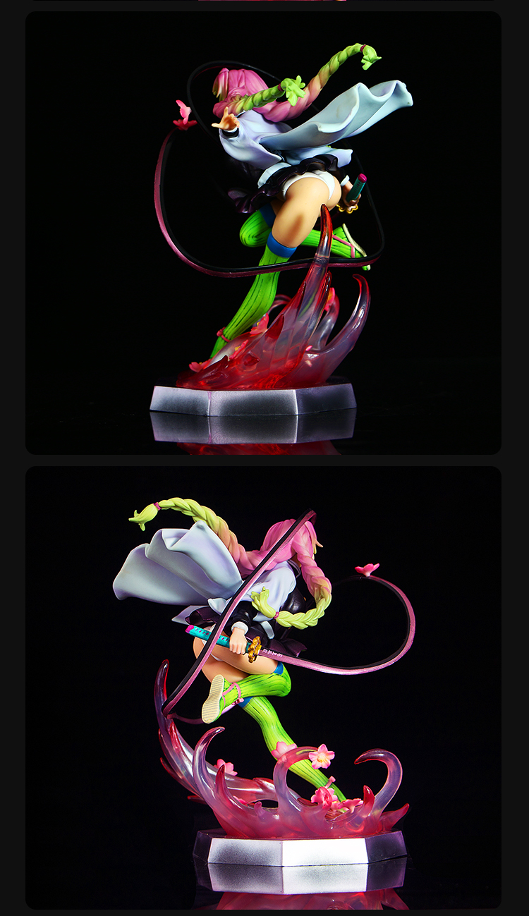 鬼灭之刃眼镜厂手办玩偶万代鬼灭之刃gk简刻蝴蝶忍