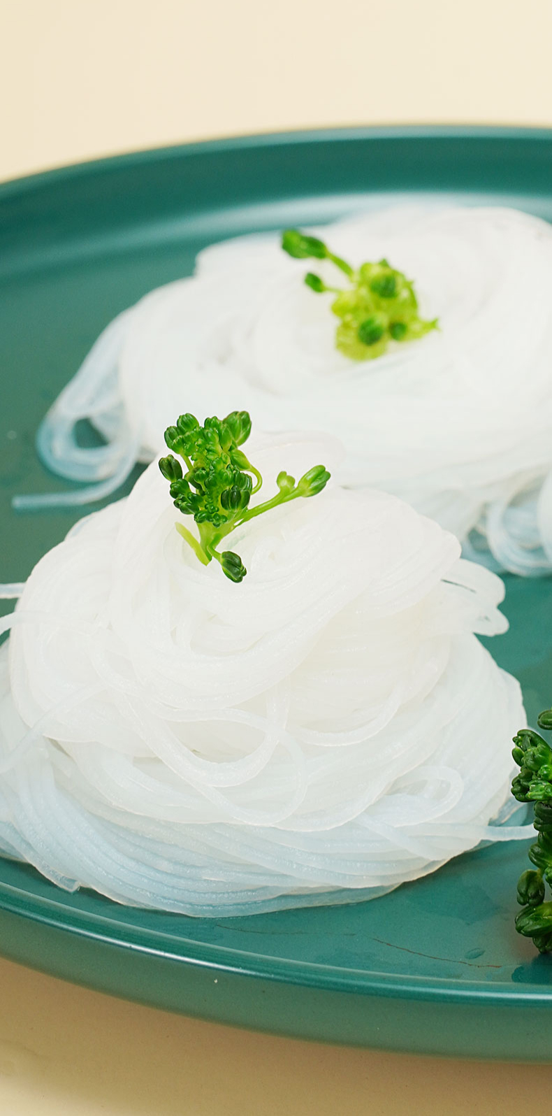 绿豆粉丝粉条方便速食 扇贝蒜蓉烧烤火锅麻辣烫绿豆细粉 250g(50g*5袋