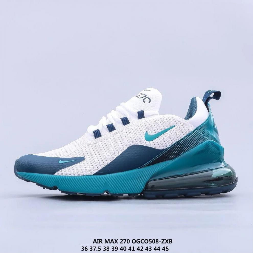 airmax270react满天星气垫运动鞋半掌气垫跑步鞋休闲鞋270蓝色满天星