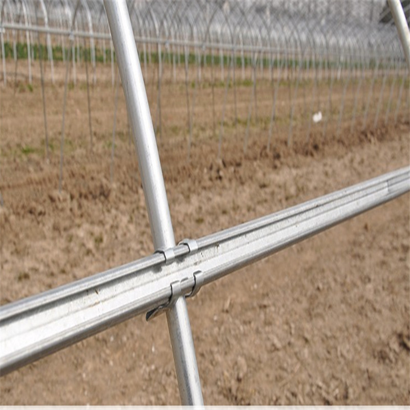 大棚卡槽卡簧镀锌纳米养殖防风卡槽卡扣蔬菜加厚型压膜槽高锌热镀锌08