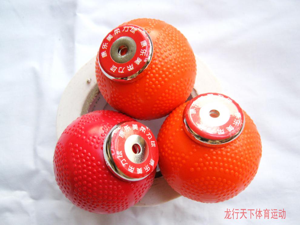 太极球多功能磁吸训练球铁砂磁铁太极柔力球不掉集体表演奥博隆橙色