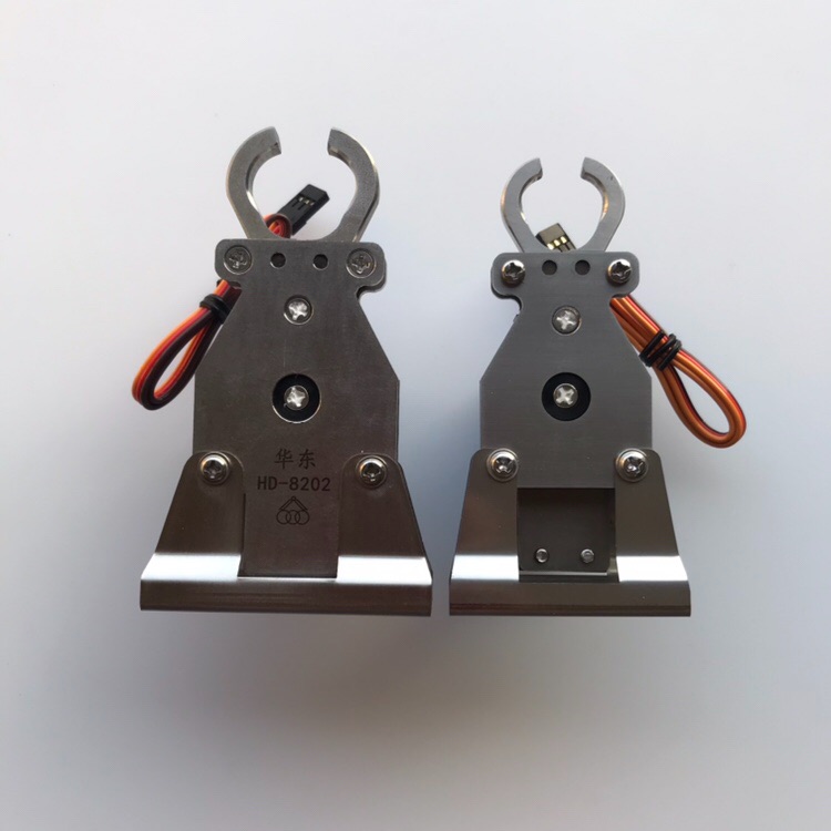 金属水舵机脱钩器无人机投放器遥控船拉网自动开关空中救援抛物 黑色