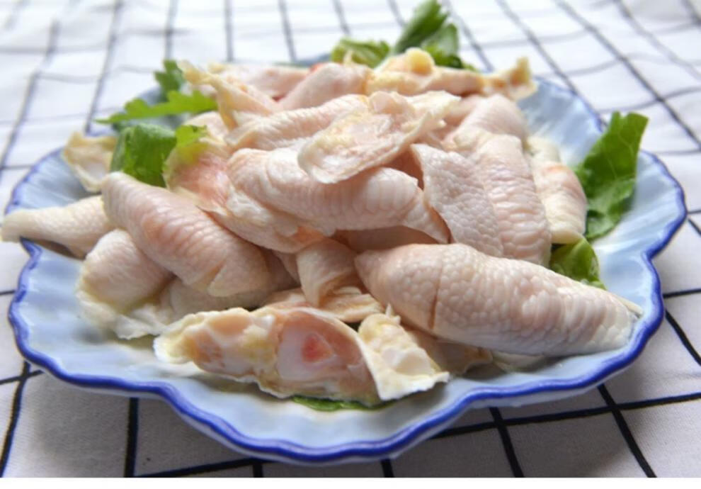 新鲜冻品鸡脚筋生冻鸡脚筋冷冻鸡脚筋3斤