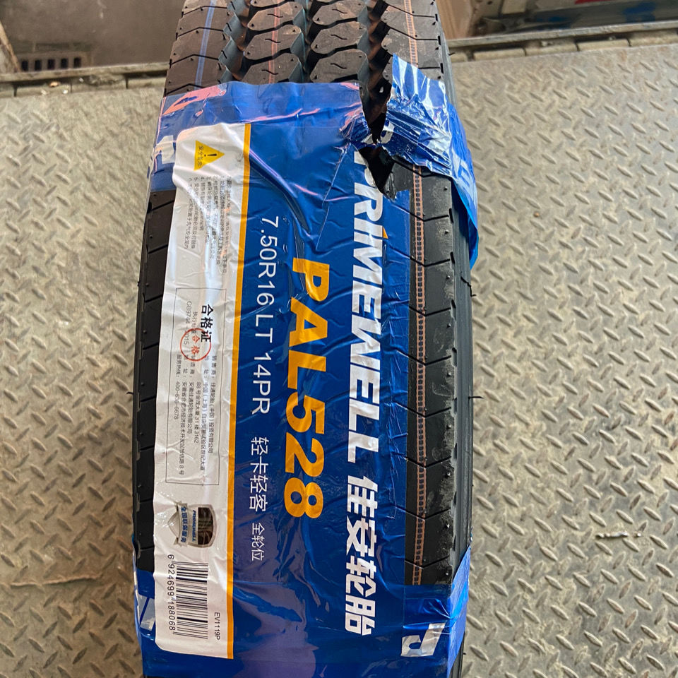 全新佳安轮胎,700/750r16,14层级,三包货车轮胎 700r16par866真空