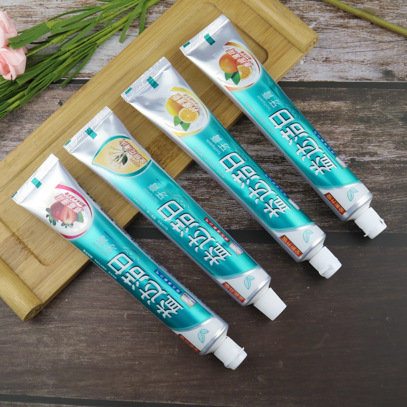 益达洁白牙膏酷白清爽200g防蛀冰凉薄荷草莓水晶4支装益达牙膏