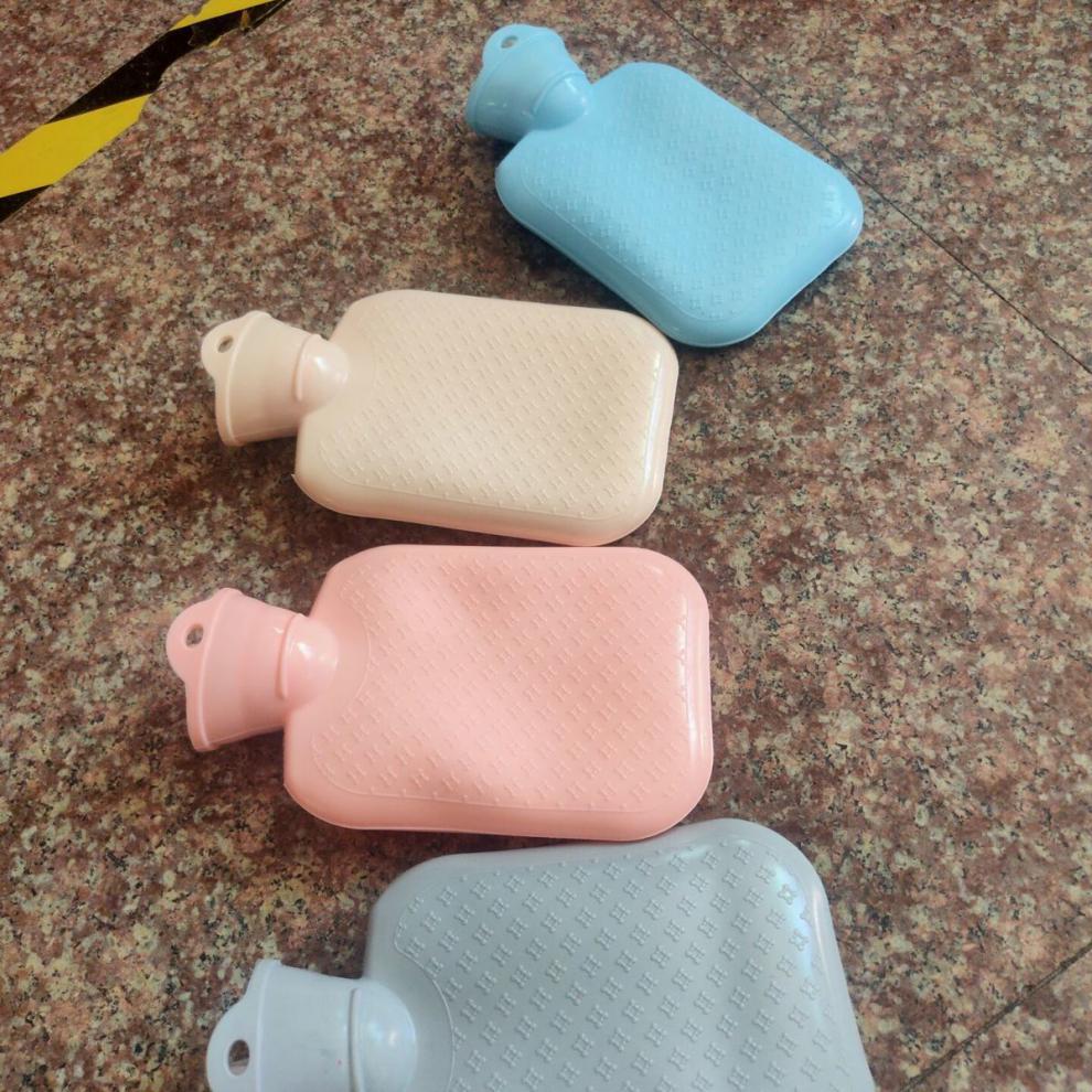 保暖热水袋注水热水袋可爱毛绒套学生灌水保暖暖手暖腰可拆洗安全暖心