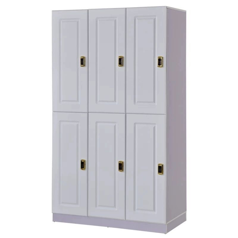 汇德能 木质更衣柜浴室池澡堂员工车间工人存包多层储物柜木制换衣柜