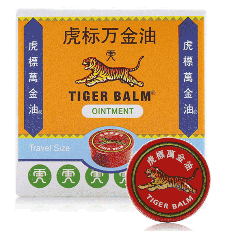 虎标万金油复方樟薄软膏4g芳香通窍驱风止痒清凉辟秽用于头痛鼻塞蚊叮