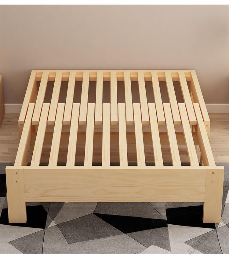 懒人休闲沙发床简约伸缩床沙发床小户型可抽拉单人推拉两用多功能60宽