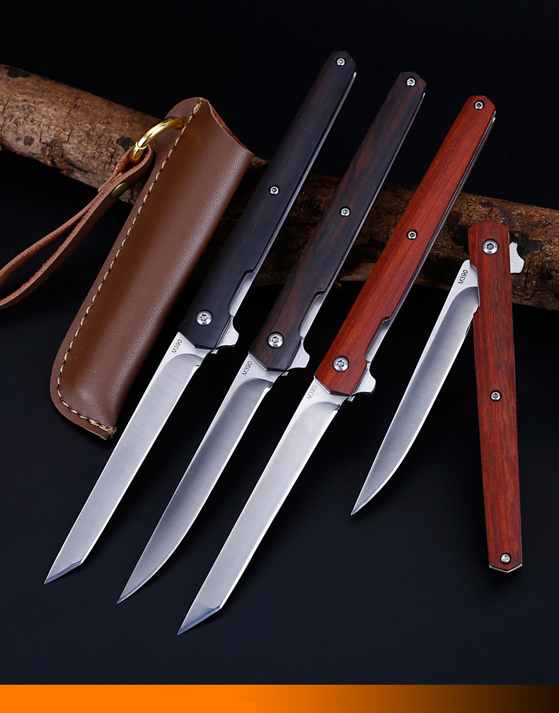 菊田镇尺刀水男刀户外折叠刀小刀狼瑔刀折刀军刃特种刀水果刀军刀具