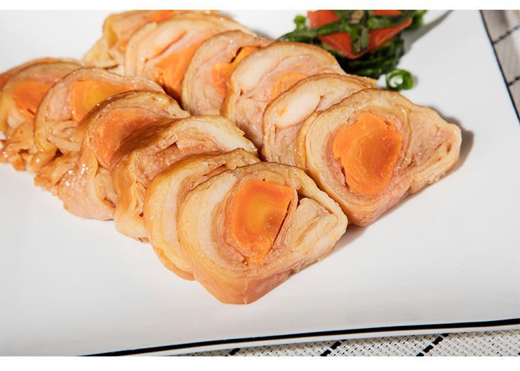 闽南鸭皮卷 福建皮蛋卷 鲍鱼卷开袋即食 蛋黄鸭卷 冷盘熟食特色菜 皮