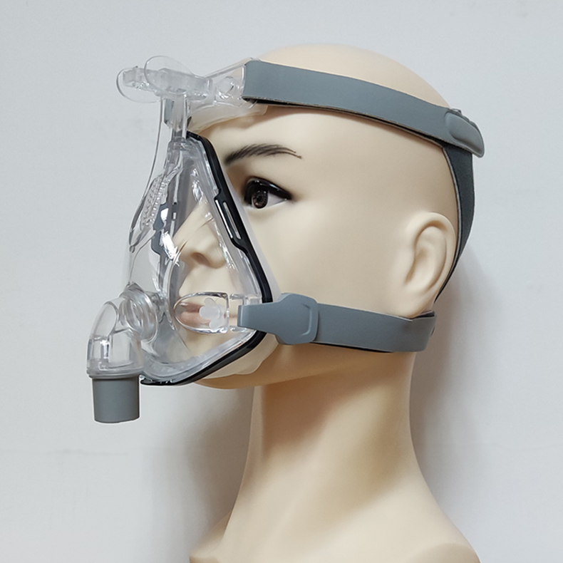 瑞迈特bmc呼吸机面罩口鼻面罩全面罩fm1b通气面罩硅胶垫三通管搭扣