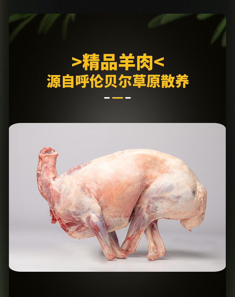 富铭士宁夏滩羊整羊30斤羊肉新鲜全羊生鲜全羊整只送礼年货27斤