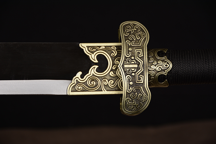 盗墓笔记黑金古刀一体刀张起灵cosplay漫展演出拍照家居收藏动漫道具