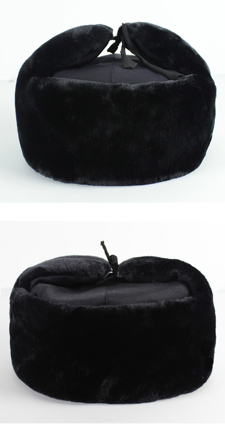 支持国货kang ke 保安棉帽冬季防寒雷锋帽冬季执勤加厚棉帽服装配饰