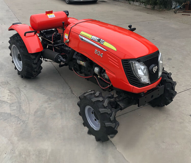404大棚王拖拉机新式400四驱小型四轮农用车果园旋耕机田园管理机 4缸