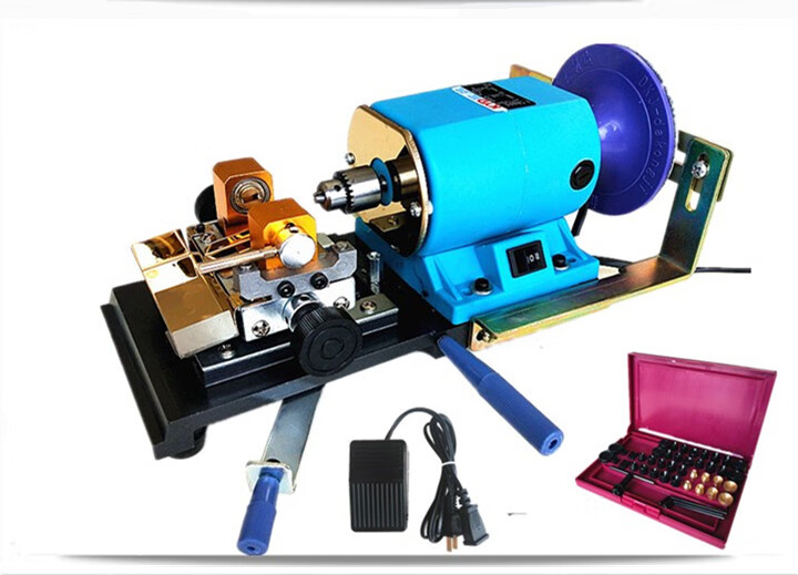 桃核打孔器佛珠打孔机圆珠珍珠打眼机木珠钻孔器蜜蜡桃核迷你家用小型