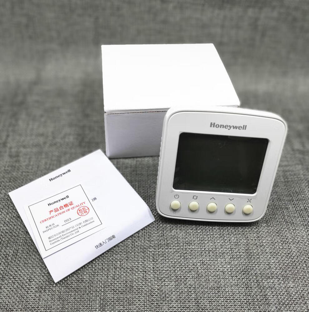 霍尼韦尔液晶温控器tf228wn中央空调面板风机盘管控制器开关tf228wn两