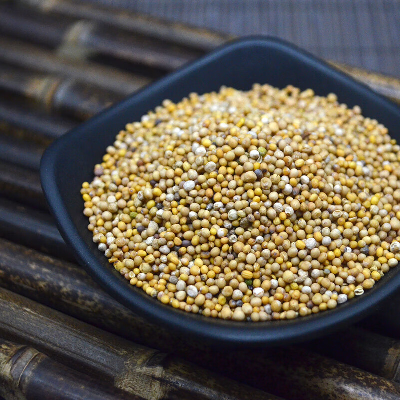 中药材野生白芥子500g克 新货白介子 辣菜子 芥菜子 白芥籽茶 默认