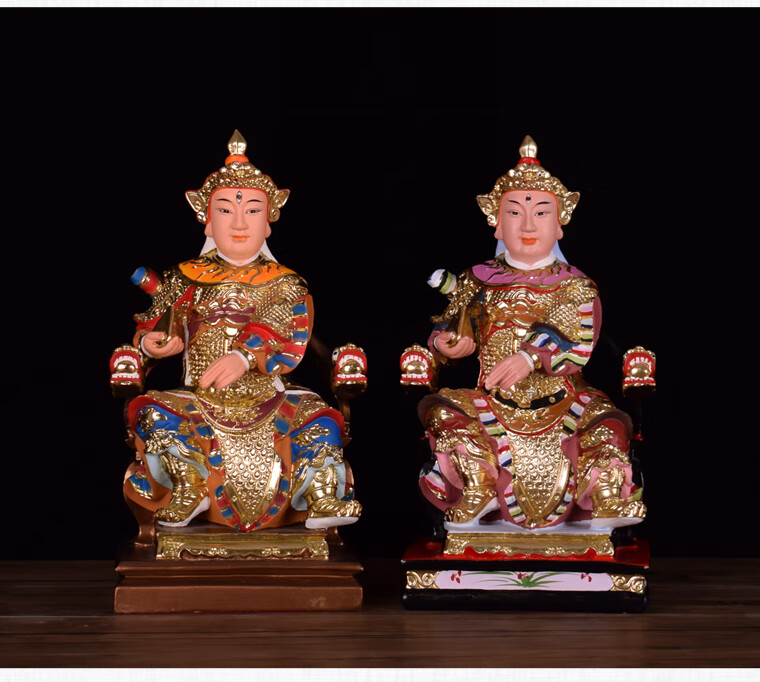 一心斋树脂华光大帝灵官马元帅华光宫马灵耀马王爷三只眼神像佛像 4寸