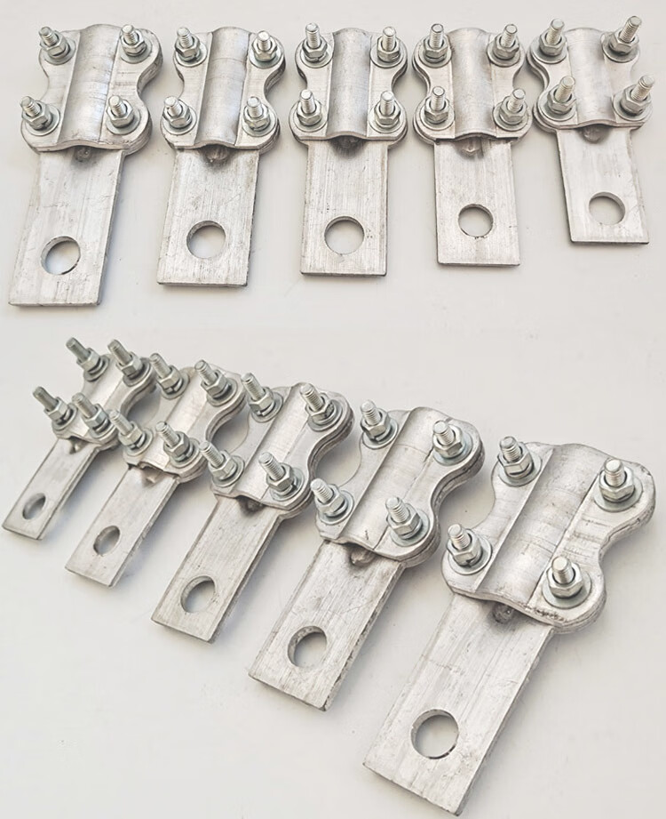 变压器全铝设备接线夹jl2345681000a铝线夹卡扣端子电力金具铝接线夹