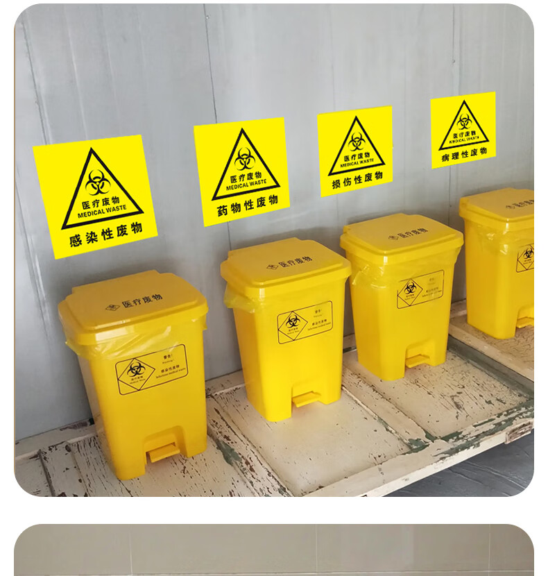 医疗废物感染性废物药物性废物医疗废物仓库医院提示牌警示牌标识贴纸