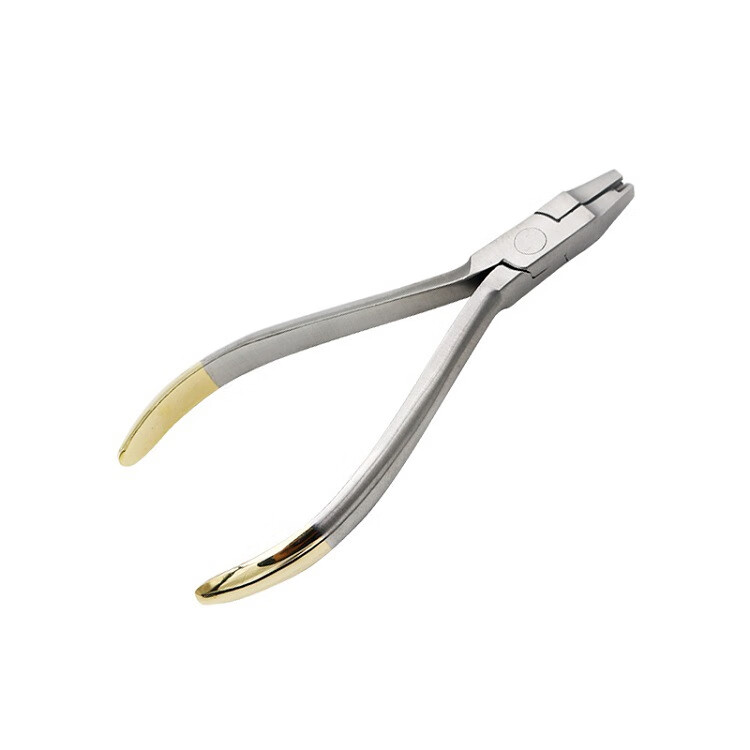 牙科游离牵引钩钳正畸钳夹紧钳不锈钢牵引钩专用钳技工钳游离钩钳