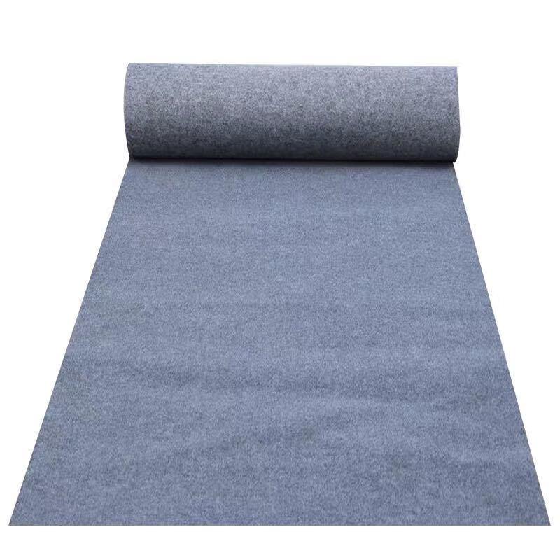 红地毯加厚加绒拉绒庆典会展舞台家用楼梯店铺长期用灰色绿色地毯典雅