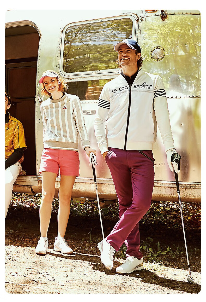 乐卡克法国公鸡高尔夫服装女装短袖t恤休闲运动polo衫golf运动女短袖