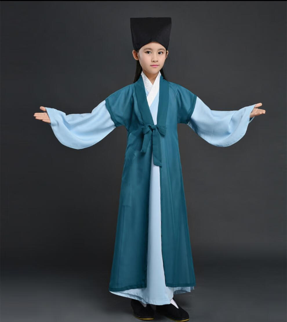 魂域 古装汉服剧西门豹治邺演出服西门豹官绅巫婆舞台演出服饰2021