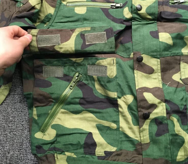 贵侠老式87迷彩服大兜迷彩服多口袋夏季工作服87带屁兜迷彩服耐磨2号2