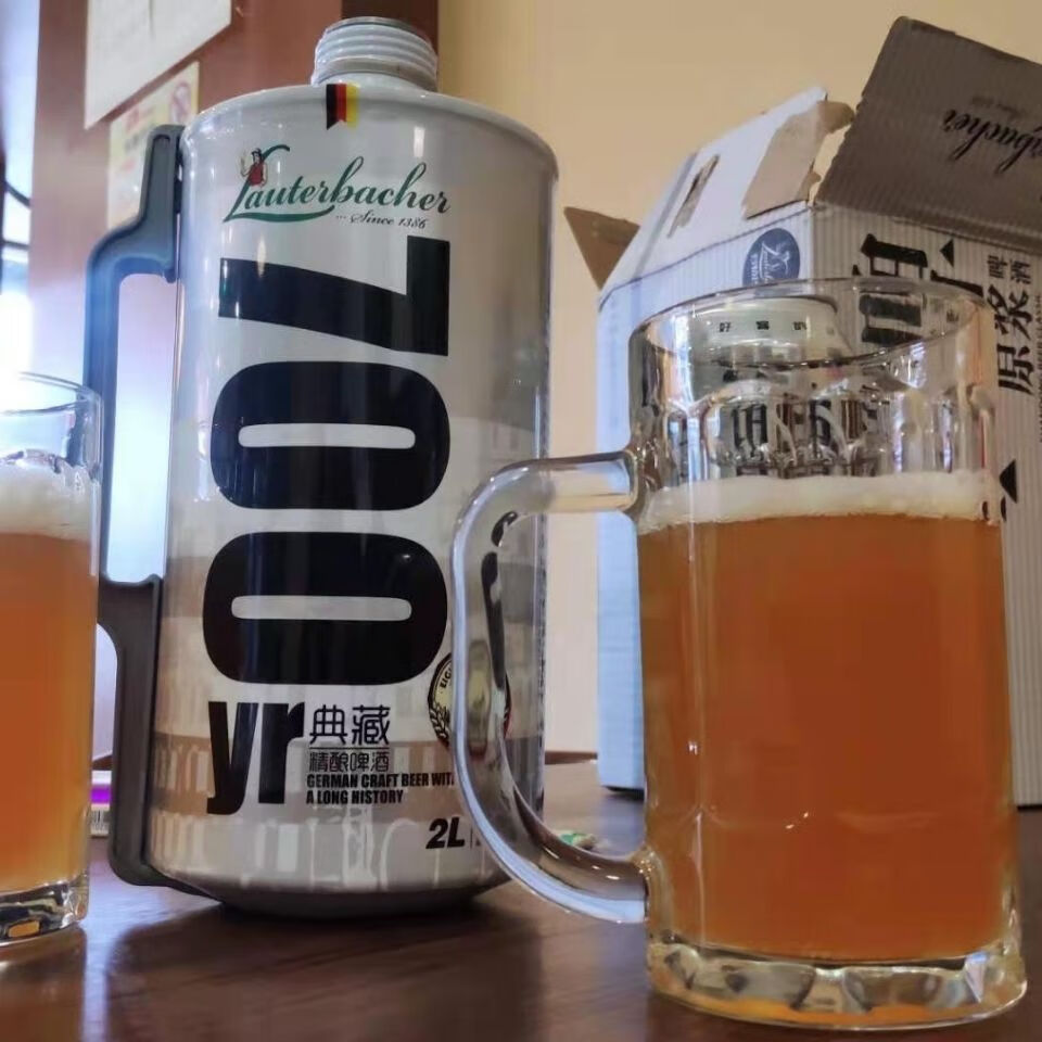 劳特巴赫精酿啤酒2000ml2桶典藏版劳特巴赫精酿啤酒德国酵母酿造二升