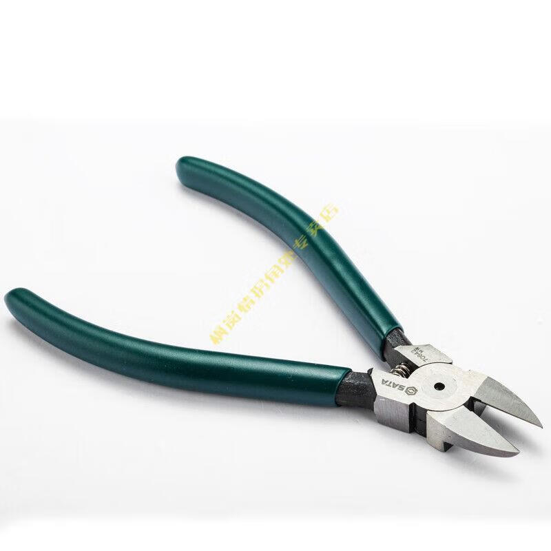 电工工具偏口钳弯刀水口钳弹簧剪线钳水口剪斜口钳子6寸706415剪切mm