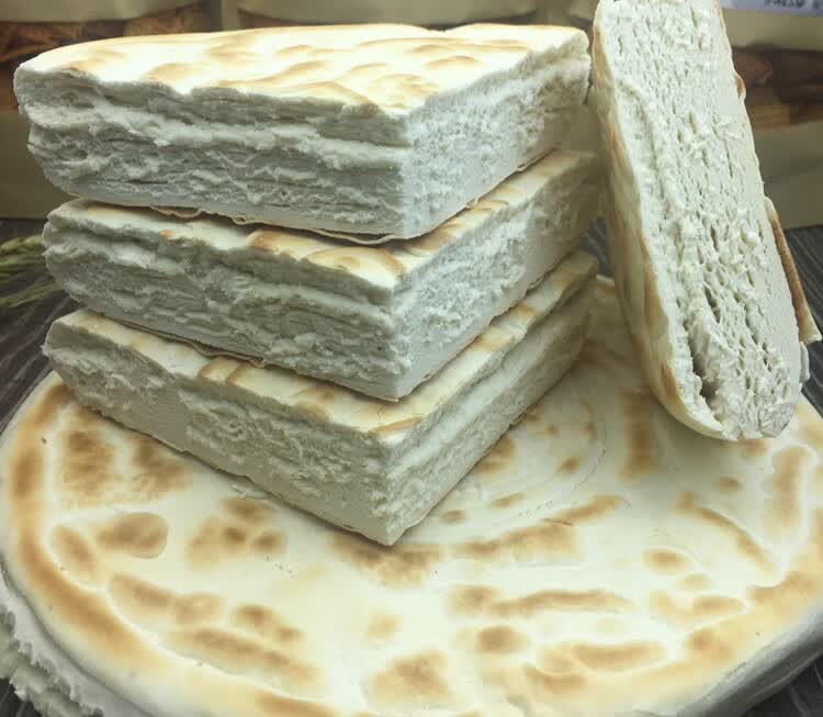 锅盔馍陕西特产乾县手工原味大饼子椒叶锅盔糕点馍馍烧饼600g左右个